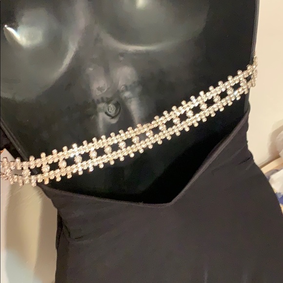 Vintage Cache Gown  Dress with Rhinestones - Picture 4 of 4